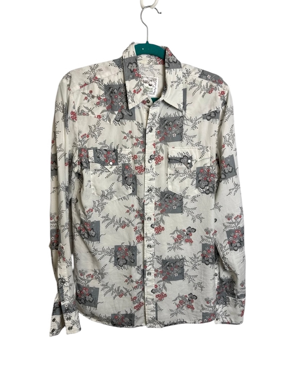 H Bar C California ranchwear unisex retro western shirt small tencel